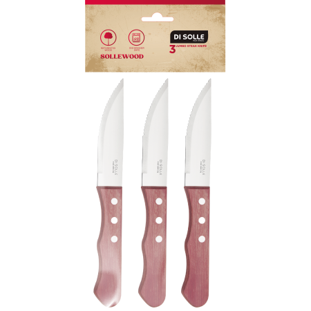 ΜΑΧΑΙΡΙ STEAK JUMBO ΟΔΟΝΤΩΤΟ 24,7 CM SOLLEWOOD 3 ΤΕΜΑΧΙΩΝ