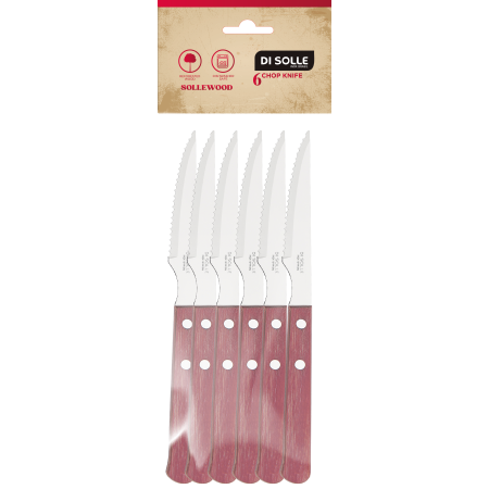 ΜΑΧΑΙΡΙ STEAK ΟΔΟΝΤΩΤΟ 21,6 CM SOLLEWOOD 6 ΤΕΜΑΧΙΩΝ