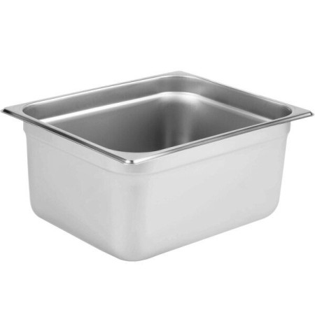 ΛΕΚΑΝΗ GASTRO 1/2 15 CM ΒΑΘΟΣ INOX 
