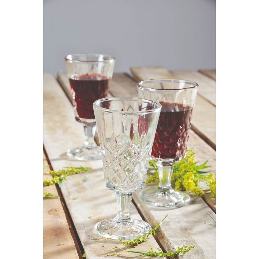 ΠΟΤΗΡΙ CRISTAR DIAMANTE WINE GOBLET 18CL ΚΟΛΟΜΒΙΑΣ