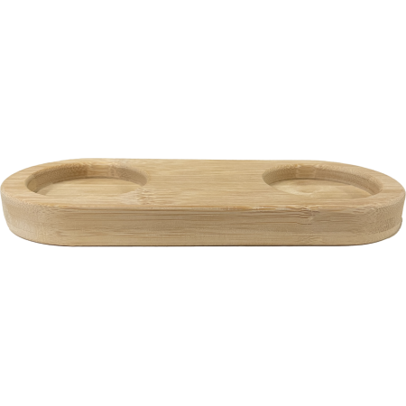 ΞΥΛΙΝΗ ΒΑΣΗ 21x8,5x2CM ΓΙΑ DIP ΜΠΩΛ 2 ΘΕΣΕΩΝ 
