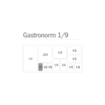 ΤΑΠΕΡ DENOX GN 1/9 100 MM ΒΑΘΟΣ 1 LT ΙΣΠΑΝΙΑΣ