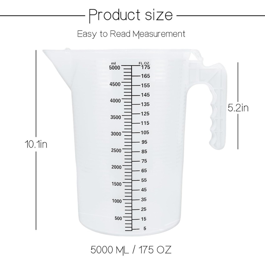 ΚΑΝΑΤΑ ΔΟΣΟΜΕΤΡΗΤΗΣ ΜΕΖΟΥΡΑΣ ΥΓΡΩΝ 5000ML PP 