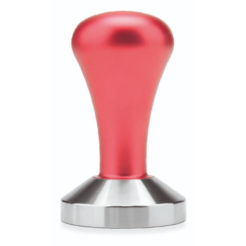 ΤAMPER INOX Ø5,8 x 10,5 CM 18/10 ΜΕ ΚΟΚΚΙΝΗ ΛΑΒΗ 