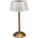 ΦΩΤΙΣΤΙΚΟ ΕΠΙΤΡΑΠΕΖΙΟ LED ΡΥΘΜΙΖΟΜΕΝΟ DIAMOND 14,5x29 CM