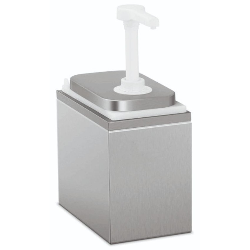 ΔΙΑΝΕΜΗΤΗΣ ΜΟΝΟΣ 2L ΙΝΟΧ ΜΕ PP ΤΡΟΜΠΑ 13x25x33 CM 