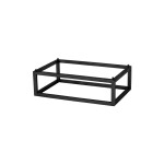 ΒΑΣΗ GN 1/4  26.5x16.2x8 CM IRON ΜΑΥΡΗ