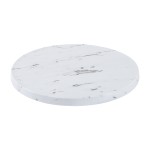 ΔΙΣΚΟΣ ΠΑΡΟΥΣΙΑΣΗΣ MARBLE ΣΤΡΟΓΓΥΛΟΣ Ø 32 x 1,7 CM ΜΕΛΑΜΙΝΗΣ ΚΙΝΑΣ