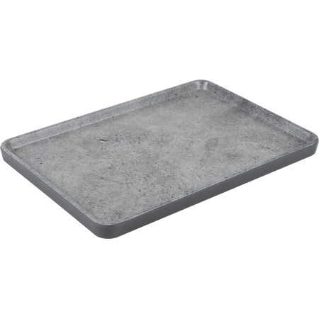 ΠΙΑΤΕΛΑ ΟΡΘΟΓΩΝΙΑ CONCRETE 28,5 x 20 x 2 CM ΜΕΛΑΜΙΝΗΣ ΚΙΝΑΣ