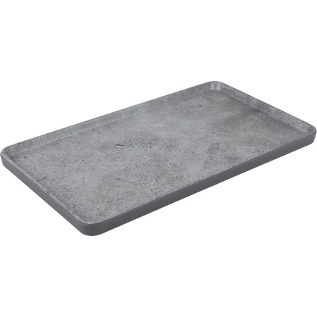 ΠΙΑΤΕΛΑ ΟΡΘΟΓΩΝΙΑ CONCRETE 35 x 20 x 2 CM ΜΕΛΑΜΙΝΗΣ ΚΙΝΑΣ