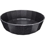 ΜΠΩΛ ΣΤΡΟΓΓΥΛΟ SPOTS BLACK Ø25 x 8,4 CM 2400ML ΜΕΛΑΜΙΝΗΣ ΚΙΝΑΣ