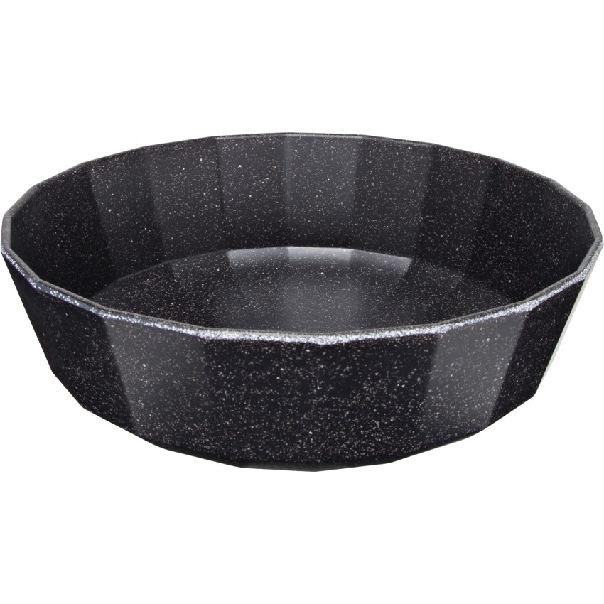 ΜΠΩΛ ΣΤΡΟΓΓΥΛΟ SPOTS BLACK Ø25 x 8,4 CM 2400ML ΜΕΛΑΜΙΝΗΣ ΚΙΝΑΣ