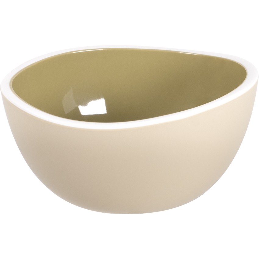 ΜΠΩΛ NARA OLIVE Ø14 x 7 CM 500ML ΜΕΛΑΜΙΝΗΣ ΚΙΝΑΣ