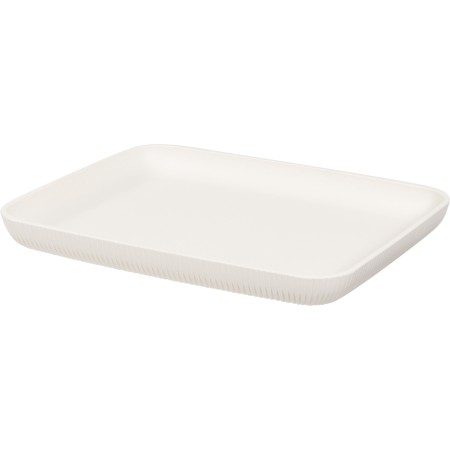 ΠΙΑΤΕΛΑ TRACE WHITE GN 1/1 53 x 32.5 x 3 CM ΜΕΛΑΜΙΝΗΣ 