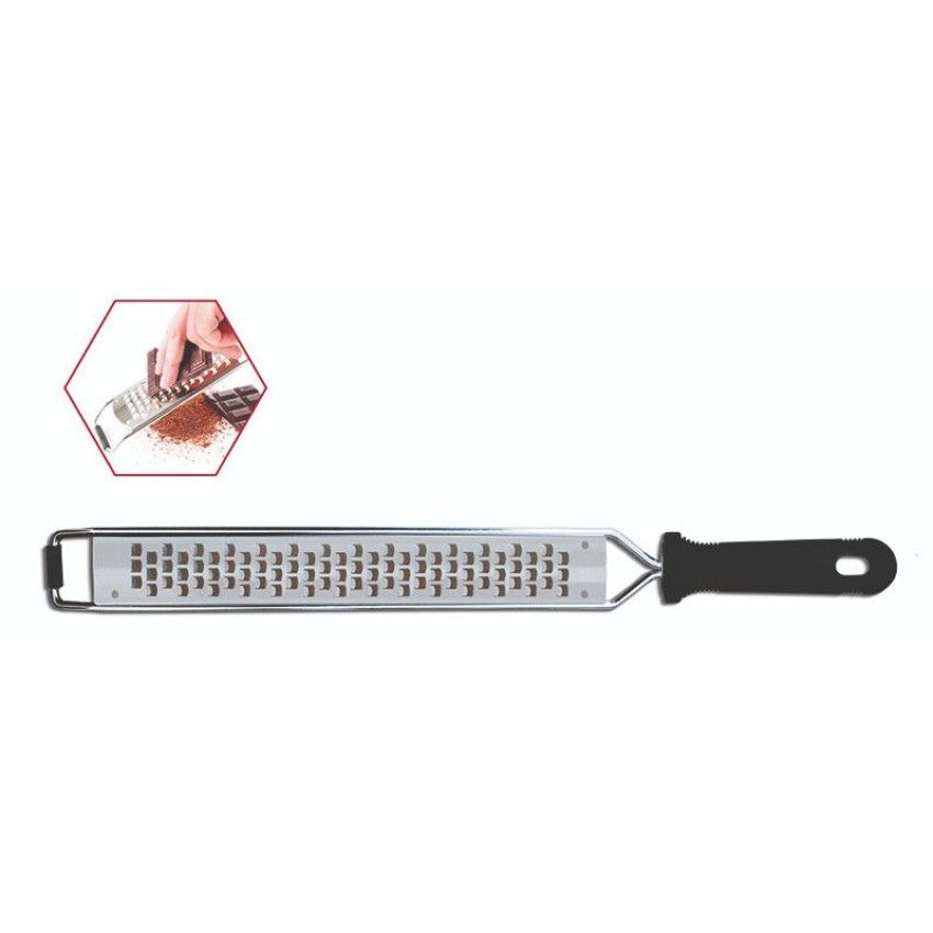 ΤΡΙΦΤΗΣ ΙΝΟΧ ΧΟΝΤΡΟΣ 37,5x3,5CM  ΜΑΥΡΗ ΛΑΒΗ CUTLERY PRO 