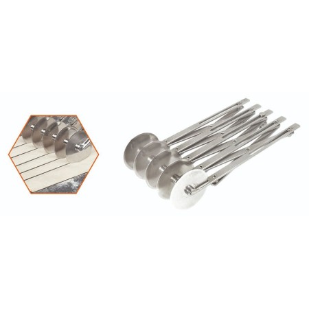 ΚΟΦΤΗΣ ΖΥΜΗΣ ΜΕ 5 ΤΡΟΧΟΥΣ ΜΕ ΟΜΑΛΑ ΧΕΙΛΗ CUTLERY PRO 