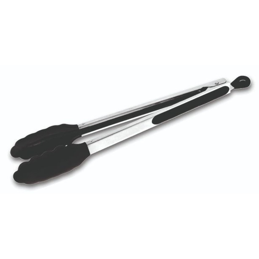 ΛΑΒΙΔΑ ΚΟΥΚΟΥΝΑΡΑ INOX 35CM ΜΕ ΑΚΡΑ ΣΙΛΙΚΟΝΗΣ ΚΑΙ ΑΣΦΑΛΕΙΑ ΜΑΥΡΗ CUTLERY PRO 
