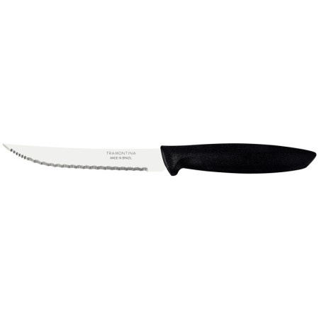 ΜΑΧΑΙΡΙ STEAK 12CM PLENUS ΜΑΥΡΟ ME ΔΟΝΤΙ LASER