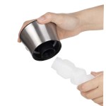 ΚΑΡΑΦΑ BOROSILICATE 1LT ΜΕ ΠΑΓΟΚΥΣΤΗ ΚΑΙ ΑΝΟΞΕΙΔΩΤΟ ΚΑΠΑΚΙ  SINO 