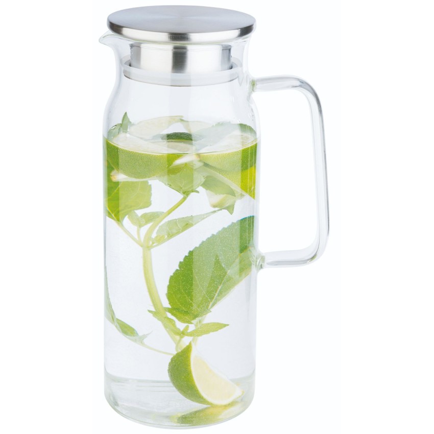ΚΑΝΑΤΑ BOROSILICATE 1,5 ΛΤ ΜΕ ΙΝΟΧ ΚΑΠΑΚΙ 