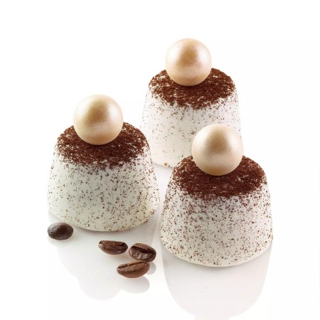 ΚΑΛΟΥΠΙ ΣΙΛΙΚΟΝΗΣ ΣΤΡΟΓΓΥΛΟ ΜΕΓΑΛΑ MUFFIN 6x165ML ΜΕΓΕΘΟΣ Ø7,5x6CM, 30X18CM SF052 SILIKOMART
