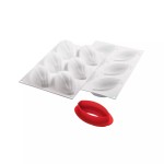 ΚΑΛΟΥΠΙ ΣΙΛΙΚΟΝΗΣ ΚΑΡΠΟΣ ΚΑΚΑΟ 6x120ML ΜΕΓΕΘΟΣ 10,2x5,7x4,2CM, 30x18CM SILIKOMART 