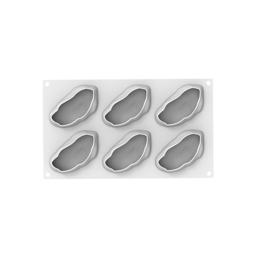 ΚΑΛΟΥΠΙ ΣΙΛΙΚΟΝΗΣ PISTACCHIO 6x120ML ΜΕΓΕΘΟΣ 9,9x5,6x4CM, 30X18CM SILIKOMART