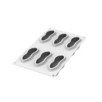 ΚΑΛΟΥΠΙ ΣΙΛΙΚΟΝΗΣ ΦΥΣΤΙΚΙ 6x100ML ΜΕΓΕΘΟΣ 10,7x4,3x4CM, 30X18CM ARACHIDE SILIKOMART