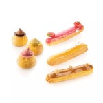 ΕΠΙΦΑΝΕΙΑ ΣΙΛΙΚΟΝΗΣ AIRMAT ECLAIR 12x2,5CM & Ø3-5 CM CHOUX 40x30 CM SILIKOMART 