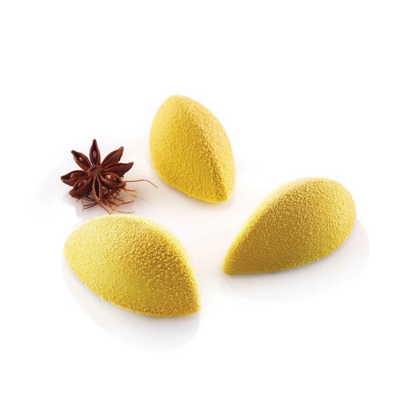 ΚΑΛΟΥΠΙ ΣΙΛΙΚΟΝΗΣ ΜΑΥΡΟ QUENELLE 48X24 ML ΜΕΓΕΘΟΣ 6.3X3.1X2.8 CM 60X40 CM SQ71 SILIKOMART