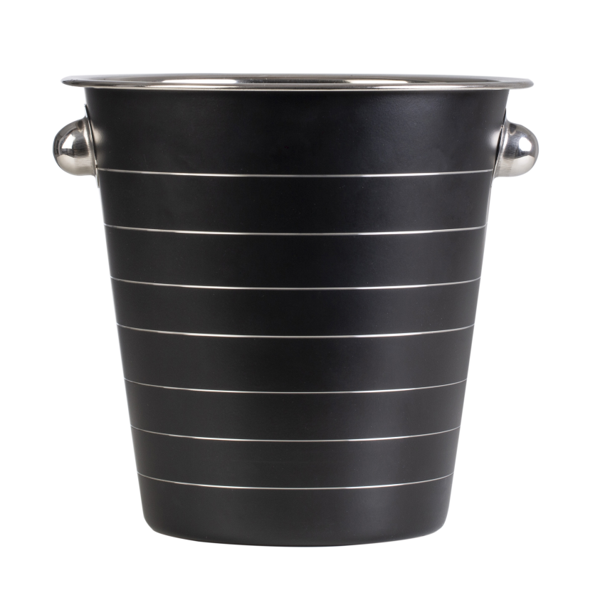 ΣΑΜΠΑΝΙΕΡΑ INOX ΡΑΒΔΩΤΗ 21X21 CM ΜΑΥΡΗ