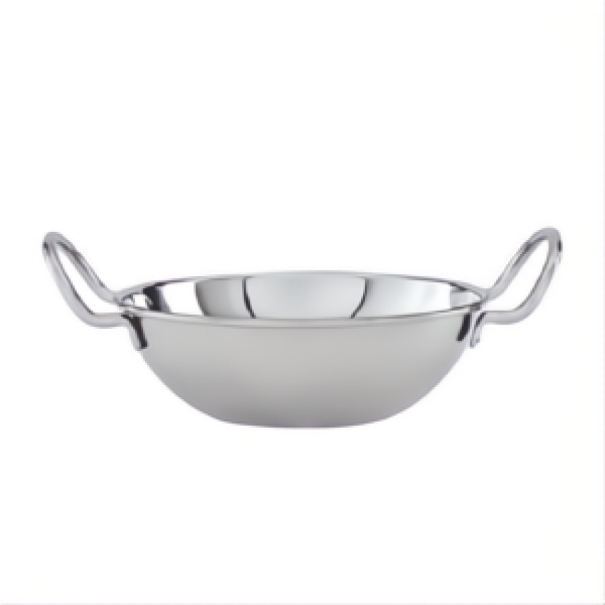 ΣΑΓΑΝΑΚΙ INOX 17 CM | 4,8 CM  ΜΕ ΧΕΡΟΥΛΙΑ 22 CM