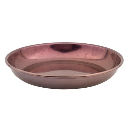 ΠΙΑΤΟ ΒΑΘΥ ΚΟΥΠ ΙΝΟΧ COPPER MATT ME ΓΥΡΙΣΤΟ ΧΕΙΛΟΣ 20 CM