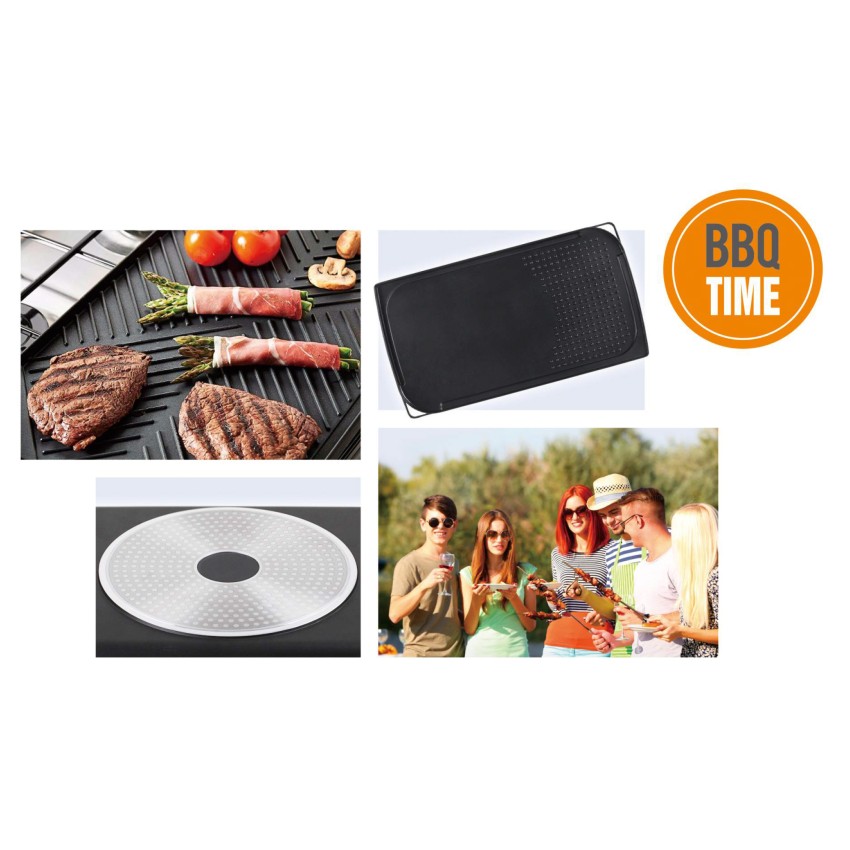ΠΛΑΚΑ ΨΗΣΙΜΑΤΟΣ GRILL ΑΝΤΙΚΟΛΛΗΤΙΚΗ ΑΛΟΥΜΙΝΙΟΥ 52 x 28 CM 
