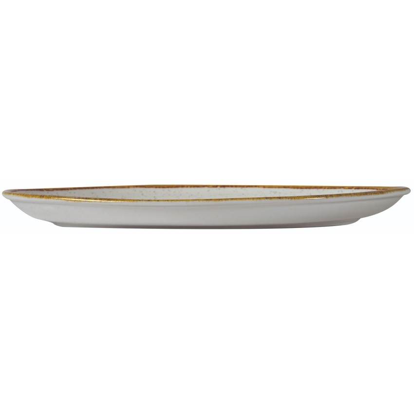 ΠΙΑΤΕΛΑ ΟΒΑΛ IVORY 36Χ24,5 CM 