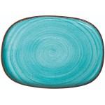 ΠΙΑΤΕΛΑ ΕΠΙΠΕΔΗ ΟΒΑΛ TIFFANY 30 x 22 CM 