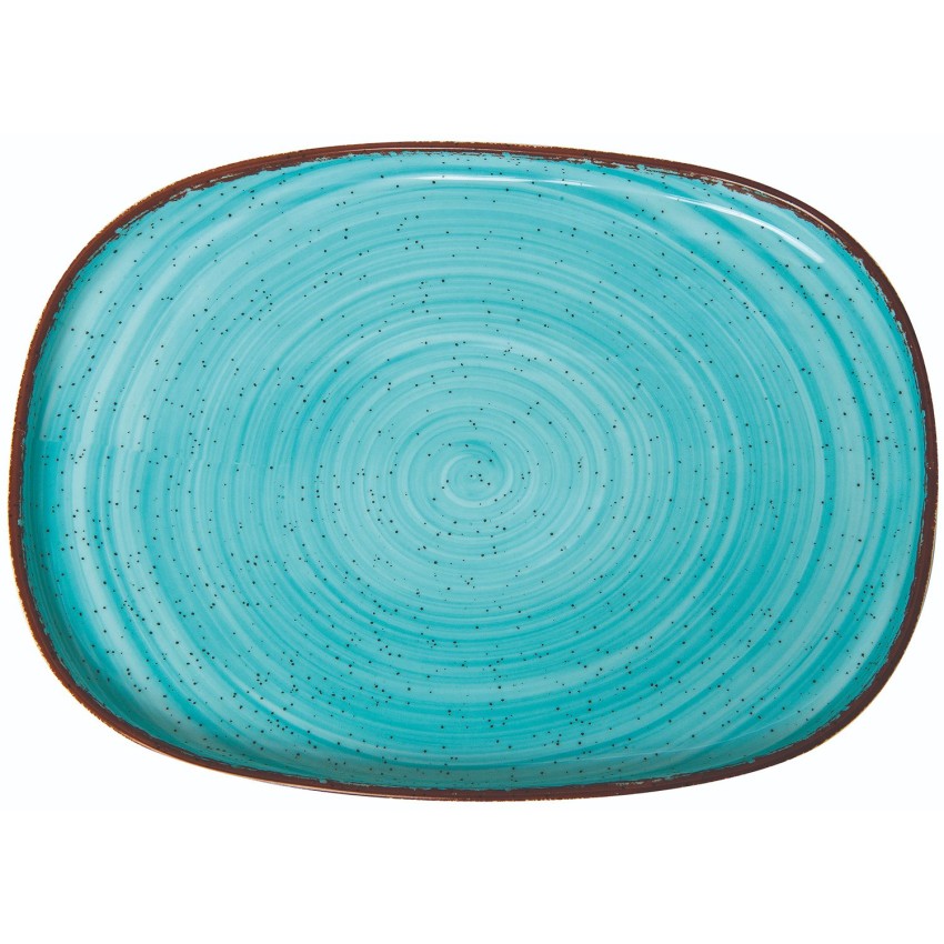 ΠΙΑΤΕΛΑ ΕΠΙΠΕΔΗ ΟΒΑΛ TIFFANY 30 x 22 CM 
