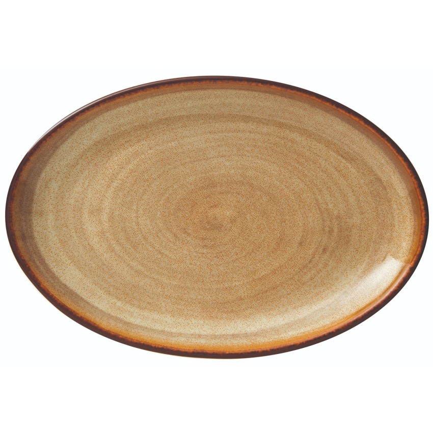 ΠΙΑΤΕΛΑ ΟΒΑΛ SAHARA 36Χ24,5 CM 