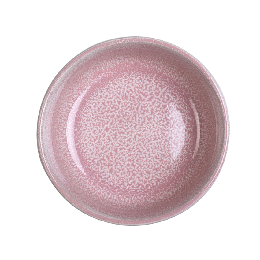 ΜΠΩΛ PINK REACTIVE GLAZE 13CM Y6CM