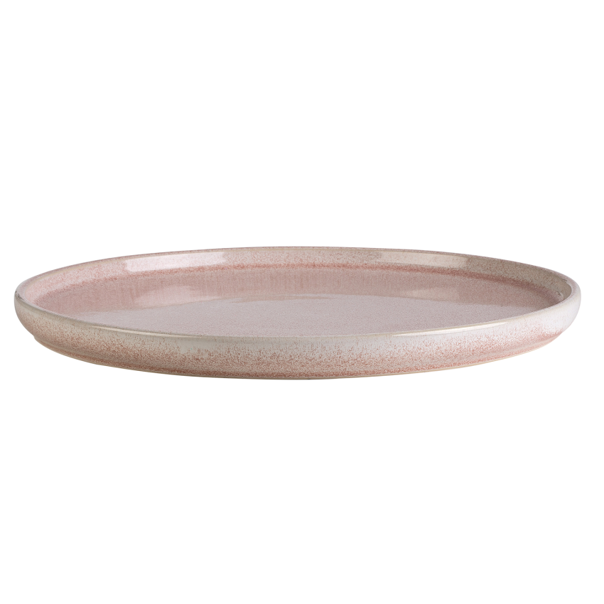 ΠΙΑΤΟ ΕΠΙΠΕΔΟ PINK REACTIVE GLAZE 21CM Y2CM
