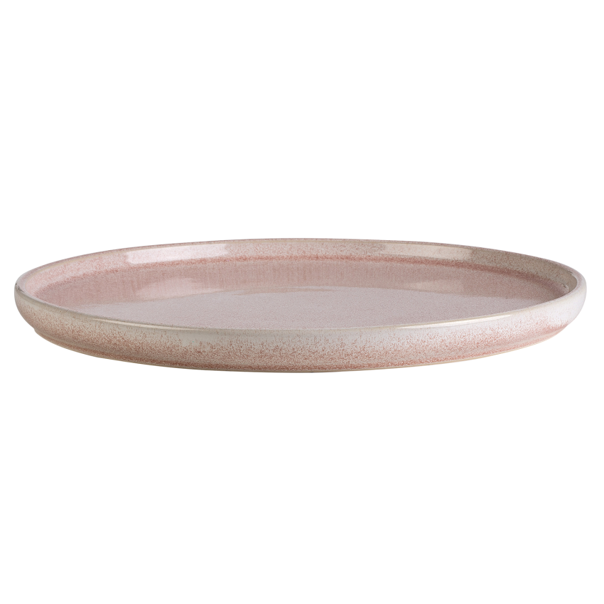 ΠΙΑΤΟ ΕΠΙΠΕΔΟ PINK REACTIVE GLAZE 27CM Y2CM