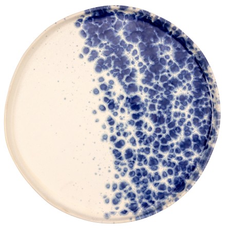 ΠΙΑΤΟ ΕΠΙΠΕΔΟ PHOBOS WHITE BLUE 26,5 CM LE COQ ΙΤΑΛΙΑΣ