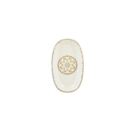 ΠΙΑΤΕΛΑ ΟΒΑΛ TESSERA 19x11 CM BYBONE