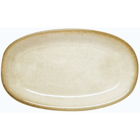 ΠΙΑΤΕΛΑ ΟΒΑΛ AMBIENCE YELLOW 24x14,5 CM BYBONE