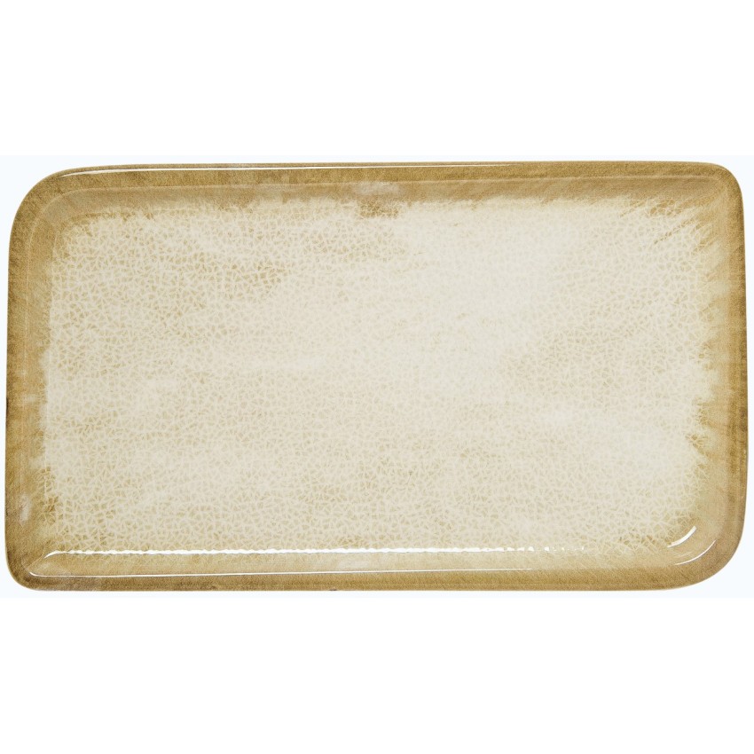 ΠΙΑΤΕΛΑ ΟΡΘΟΓΩΝΙΑ AMBIENCE YELLOW 36,5x16,5 CM BYBONE