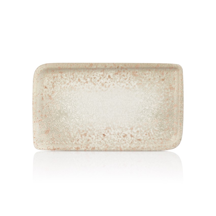 ΠΙΑΤΕΛΑ ΟΡΘΟΓΩΝΙΑ NATURA SUN 24x15 CM BYBONE ΠΟΡΣΕΛΑΝΗΣ