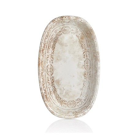 ΠΙΑΤΕΛΑ ΟΒΑΛ ANTICO 29x17,5 CM BYBONE
