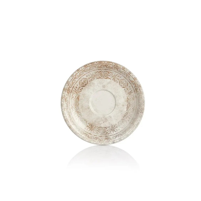 ΠΙΑΤΑΚΙ ΕΣΠΡΕΣΟ ANTICO 12 CM BYBONE