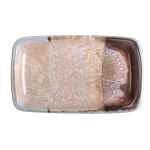 ΠΙΑΤΕΛΑ ΟΡΘΟΓΩΝΙΑ NATURA 24Χ14 CM NEW BONE CHINA 