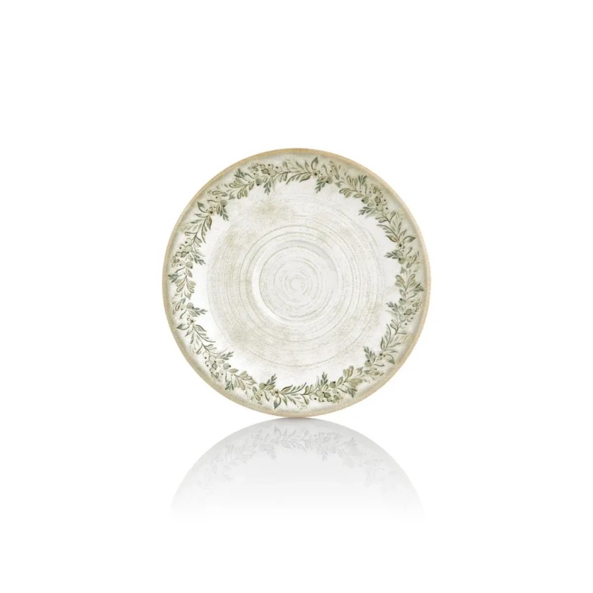 ΠΙΑΤΑΚΙ ΕΣΠΡΕΣΟ OLIVA  12 CM BYBONE
